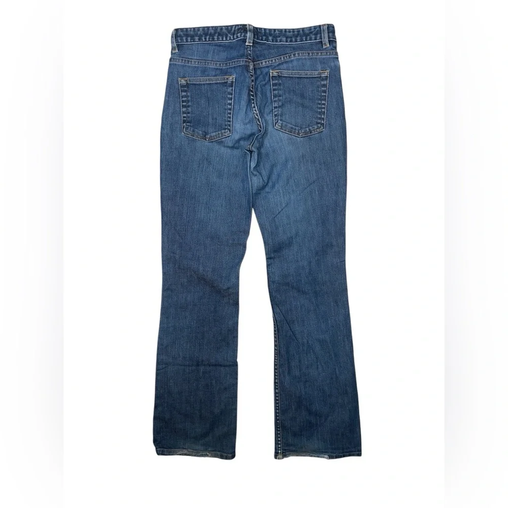 BANANA REPUBLIC| WOMENS Dark Stretch Denim Boot Cut Jeans 4R - Picture 2 of 9